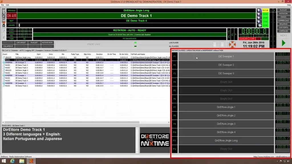 DirEttore software de automação
